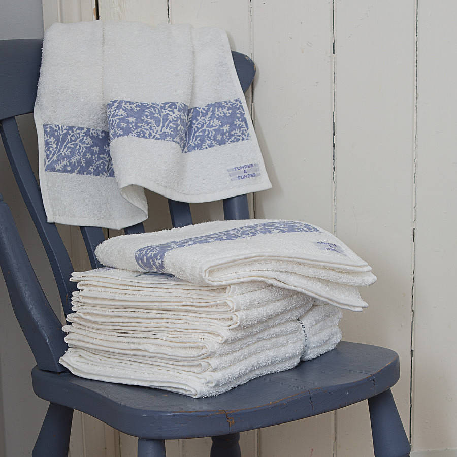 Cotton Lavender Bath Towels Tonder & Tonder